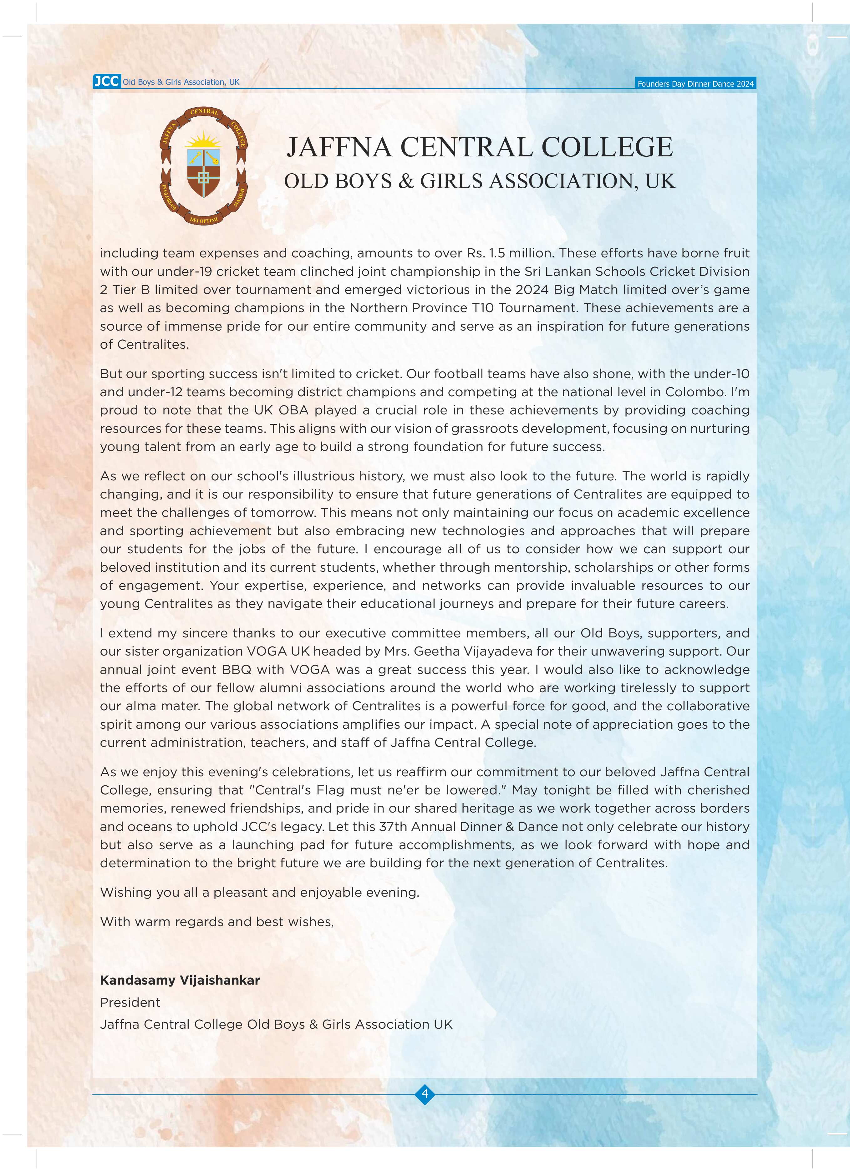 JCC OBA UK Newsletter - 2024 Page 3